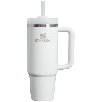 Термокружка STANLEY QUENCHER H2.0 0,88L 10-11912-083 с трубочкой белая